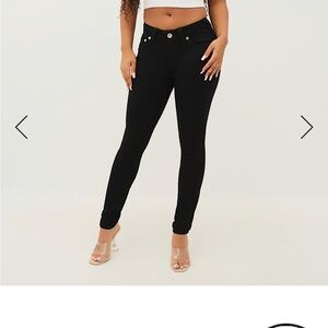 True Religion Women's Black Skinny Jeans